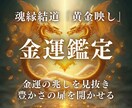 魂縁結道「黄金映し」金運を開運へ導きます あなたの金運を映し出し、豊かさへ導く霊視鑑定 イメージ1