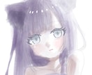 儚い水彩風SNSアイコン描きます SNSアイコン、配信などに！！！ イメージ1