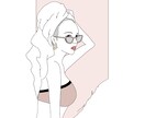 あなたのイラスト描きます シンプルかつオシャレなアイコン作成 イメージ2