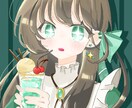 格安で華やかな女の子のイラスト作成します イラストにハイライトを詰め込みます！ イメージ3