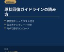 ガイドラインの読み方＆活用マニュアル販売します チェックリストとテンプレ付きの実践マニュアル イメージ1
