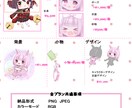 安くてかわいいイラスト描きます アイコン/配信/歌ってみた/動画/グッズ/ゲーム等に！ イメージ3