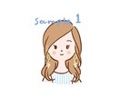 かわいいカラーアイコン制作をいたします リアルな似顔絵は苦手…そんな方に☺️ イメージ3