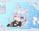 ミニキャライラスト描きます 商用利用込！衣装など細かく描き込みます！ イメージ5