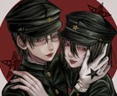 普段より【大幅割引】アイコン、夢絵、1枚絵描きます 大幅に割引価格で販売！！クオリティは変わりません！ イメージ5