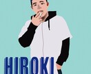 お気に入りの写真でイラスト描きます SNSのアイコンにも！想い出をイラストにします☺ イメージ6