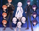 TRPGやIRIAM立ち絵/簡易塗りで描きます リピーター様の新衣装オーダーも可能です！ イメージ3