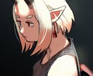 雰囲気重視！表情豊かなアイコンイラスト描きますます 世界に一つだけのオリジナルアイコン イメージ6