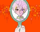 推しキャラクターのイメソンイラスト描きます イメソン考えちゃう方必見！1枚絵で動画を作りたい方にも♡ イメージ1