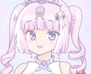 ポップでかわいく人物イラスト描きます 人物上半身メイン、アイコンなどにおすすめ☆ イメージ3