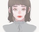 SNSアイコンをお描きします 女の子のSNSアイコンをご希望の方ぜひ^^ イメージ2