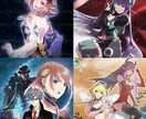アイコン・一枚絵など綺麗で可愛いイラスト描きます キャラクターデザインOK！個人様・企業様対応 イメージ4