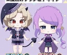 可愛くて高可動域なSDモデル制作します 安くで可愛いSDモデルでVTuberデビューしたい方向け！ イメージ2