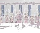 商用利用可◎一枚絵をお描きします 低彩度で落ちついた雰囲気の絵を得意としております！ イメージ2