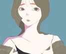 レトロな雰囲気の人物イラストを制作します SNSアイコン・動画・挿絵などで個性を出したい方へ イメージ3