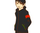 シンプルなイラストやアイコン制作します シンプルな線の べた塗りイラストです。 イメージ2