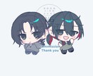 もちもちゆるデフォルメ絵描きます グッズ制作や鑑賞、プレゼントなどに！ イメージ4