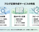 読みやすいブログ記事を丁寧に作成します 2,000文字3,000円〜 SEO対策もバッチリ！ イメージ2