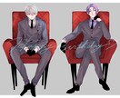 表紙、挿絵イラスト描きます 綺麗もかわいいもかっこいいもエモいも表現します！ イメージ4