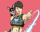 ジョジョ風インスタアイコン描きます 『あなたの人生を、「ジョジョ立ち」させよう。』 イメージ7