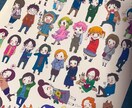 イラスト制作いたします 癖になるポップなイラストをお届け！ イメージ4