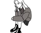 シンプルで目を引くイラスト描きます 使用用途に合わせてデザインします！ イメージ6