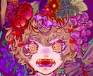 毒のあるかわいい女の子描きます 独自の毒々しくて危うい感じのかわいい女の子をお届けします。 イメージ7