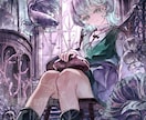 幻想的で美しい世界観の一枚絵を制作します 物語を感じるような、繊細で美しいイラストをお届けします。 イメージ2