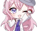 希望に沿ったミニキャラ制作を心がけます 最短納期3日！可愛い絵柄が得意です。 イメージ1