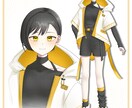 IRIAM配信可◎透明感のある立ち絵を描きます キービジュアル、TRPG、サムネやアクスタ等グッズにも対応 イメージ2