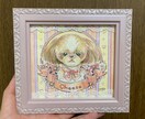 愛らしいペットさんの似顔絵を色鉛筆で描きます "うちの子"の特別な1枚はいかがでしょう イメージ6