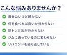 食べながら痩せるダイエットのコツを伝授します 筋肉をつけて格好良く痩せましょう。 イメージ2