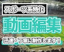 スポーツ系特化！動画編集いたします プロスポーツ業界での映像制作の経験を生かした制作をします！ イメージ1