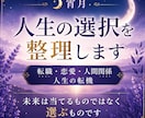 人生の選択を整理します 未来は当てるものではなく、選ぶものです イメージ1
