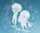 ミニキャラ,デフォルメアイコン描きます デフォルメアイコンやデフォルメイラストetc. イメージ4