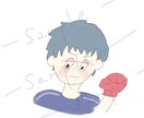 物に命を宿してゆるくて癖のあるイラスト描きます SNSアイコンやオリキャラ、大切なペットとの思い出に*´`* イメージ9
