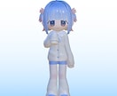 デフォルメ3Dキャラクター制作します お試し価格・オリキャラ限定サービス イメージ2