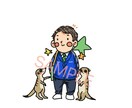 可愛いデフォルメ！した全身イラスト！を描きます 全身イラストでも顔だけでも！デジタルで作業を行なっています。 イメージ4