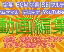 YouTube向けの動画編集致します ご要望にお応え出来るよう努力します。 イメージ2