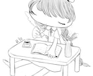 個性的な絵柄であなたを描きます 個性的で目を惹きつける絵柄で、自分をアピールしてみませんか？ イメージ4