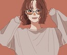 SNSのアイコン用のイラストや似顔絵を描きます 厚塗りやシンプルなものなど色々な絵柄に対応してます！ イメージ2