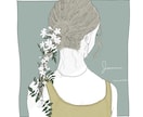 おしゃれな女の子のイラスト制作します WEB広告や挿絵、アイコンにいかがですか？ イメージ2