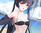 可愛い女の子イラストをお届けします アイコン・動画配信・グッズ・SNSなど、幅広い用途に対応可 イメージ4