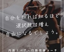 自己理解を深め生きづらさから脱却させます 【限定価格80％OFF】叶えたいを実現できる土台づくり◆ イメージ1