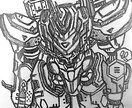 簡単にアナログやデジタルでイラストを描きます 手描きでのイラスト、デジタルでのイラストを描きます。 イメージ5