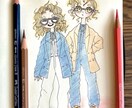 ポップで癒される似顔絵描きます アイコンやプレゼントに手描きの似顔絵はいかがですか？ イメージ4
