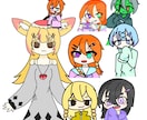ミニキャラ限定でイラスト描きます 世界に一つしかないイラスト描きます！ イメージ2