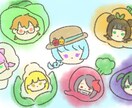 ゆるいアイコンを描きます ゆるめの絵柄でシンプルで使いやすいアイコンを作成致します。 イメージ3