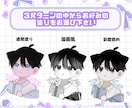 可愛いゆるっとしたアイコンをお描きします snsアイコン.サムネ素材.プレゼント用などにお使い出来ます イメージ2