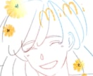 ふんわりかわいいイメージの女の子を描きます ふわっと髪の女の子イラストです。お気軽にご相談ください♡ イメージ1